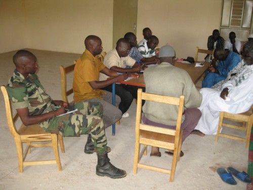 Discussion with local communities